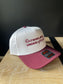 Overwhelmed & Under Caffeinated Hat Maroon