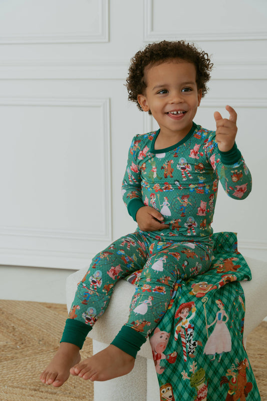 Christmas Toys Bamboo Pajama Set