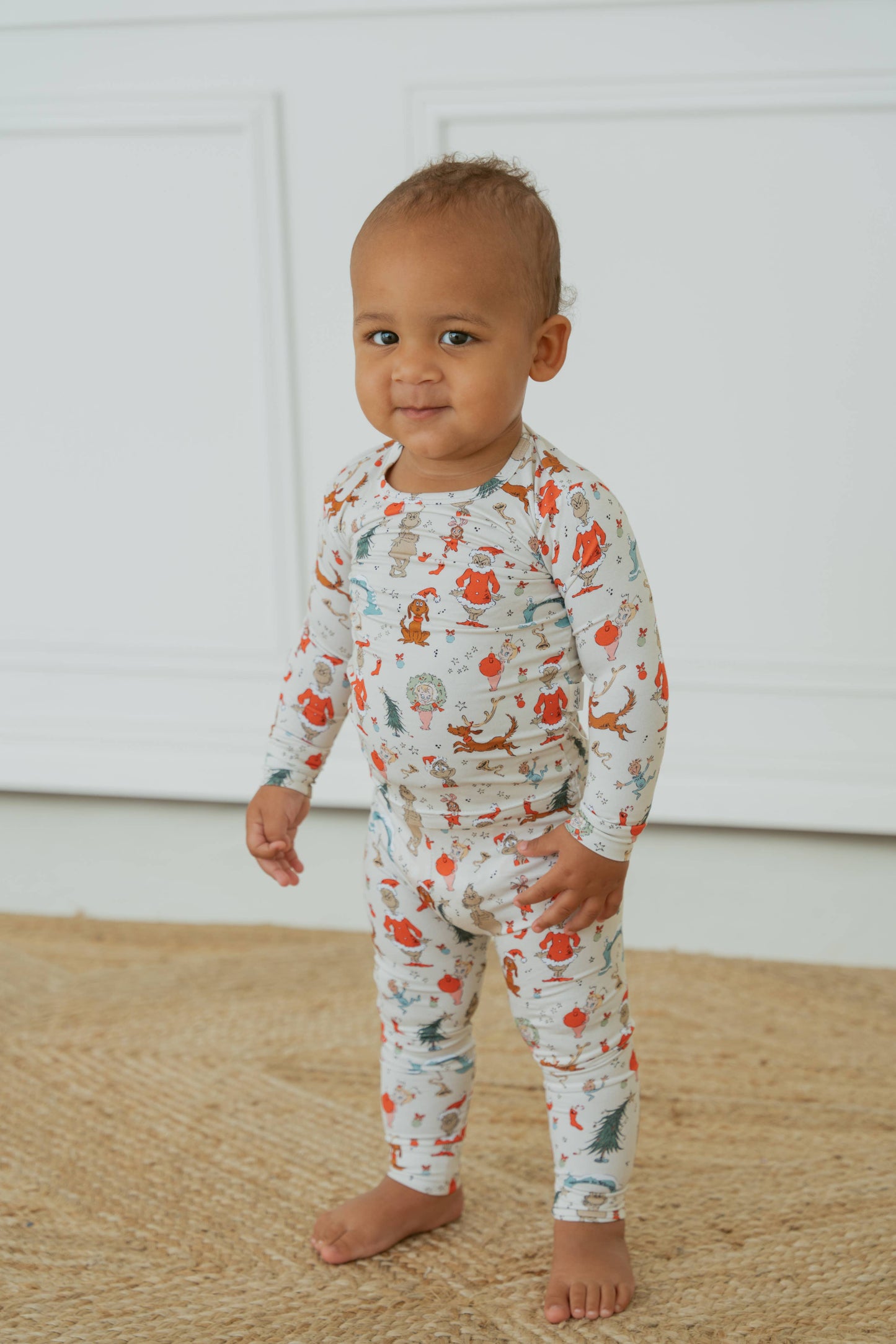 Classic Christmas Bamboo Pajama Set