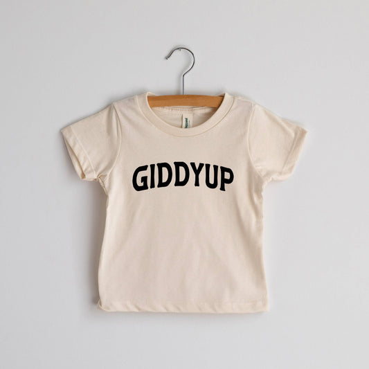 Cream Giddyup Tee