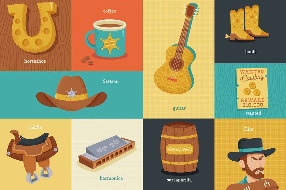 100 First Words for Little Cowpokes - Board Book